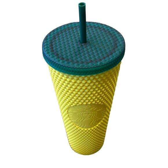2 Starbucks Hawaii Exclusive Collection Matte Studded Pineapple Tumblers 24 oz - Picture 2 of 8